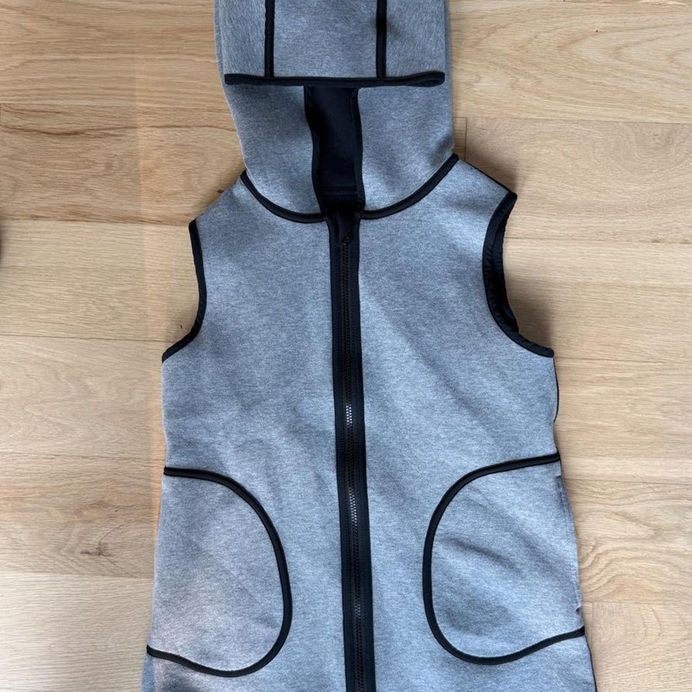 Lululemon Gray Black Zip Up Hoodie Size S